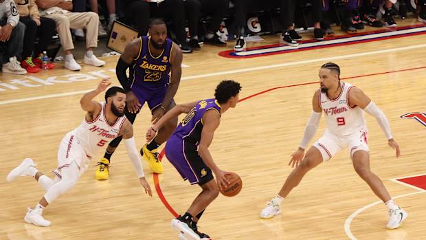 fred vanvleet dillon brooks rockets christian wood lebron james